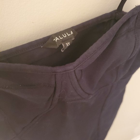 Talula Black Boustier Tank Top - Picture 3 of 3